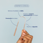 Kit Saúde Bucal - 2 Raspadores de Língua