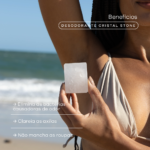 Desodorante Cristal Stick Stone Vegano 90g Alva