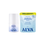 Kit Roll on Sem Perfume + Refil Alva