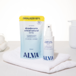 Refil Desodorante Spray Cristal Alva Natural Sem Perfume Vegano 120ml Alva