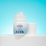 Desodorante Roll on Cristal Natural Sem Perfume Vegano 50ml Alva