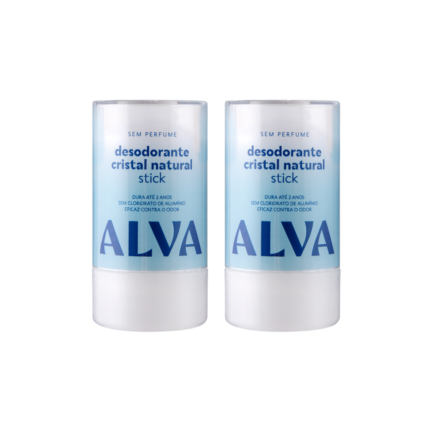 Kit Casal em Sintonia - 2 Desodorantes Cristal Alva