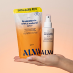 Desodorante Spray Cristal Natural Citrus Vegano 120ml Alva